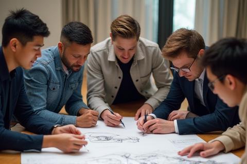 Seri Wajah Technologies team collaborating